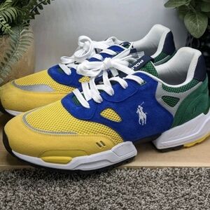 New Ralph Lauren Polo Multicolor Running Shoes Mens Size 14